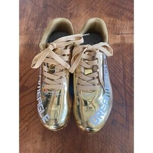Dream Eagle Gold Metallic Sprint Track Spikes Shoes Women's‎ Track and Field